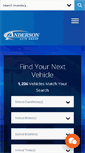 Mobile Screenshot of andersonautogroup.com
